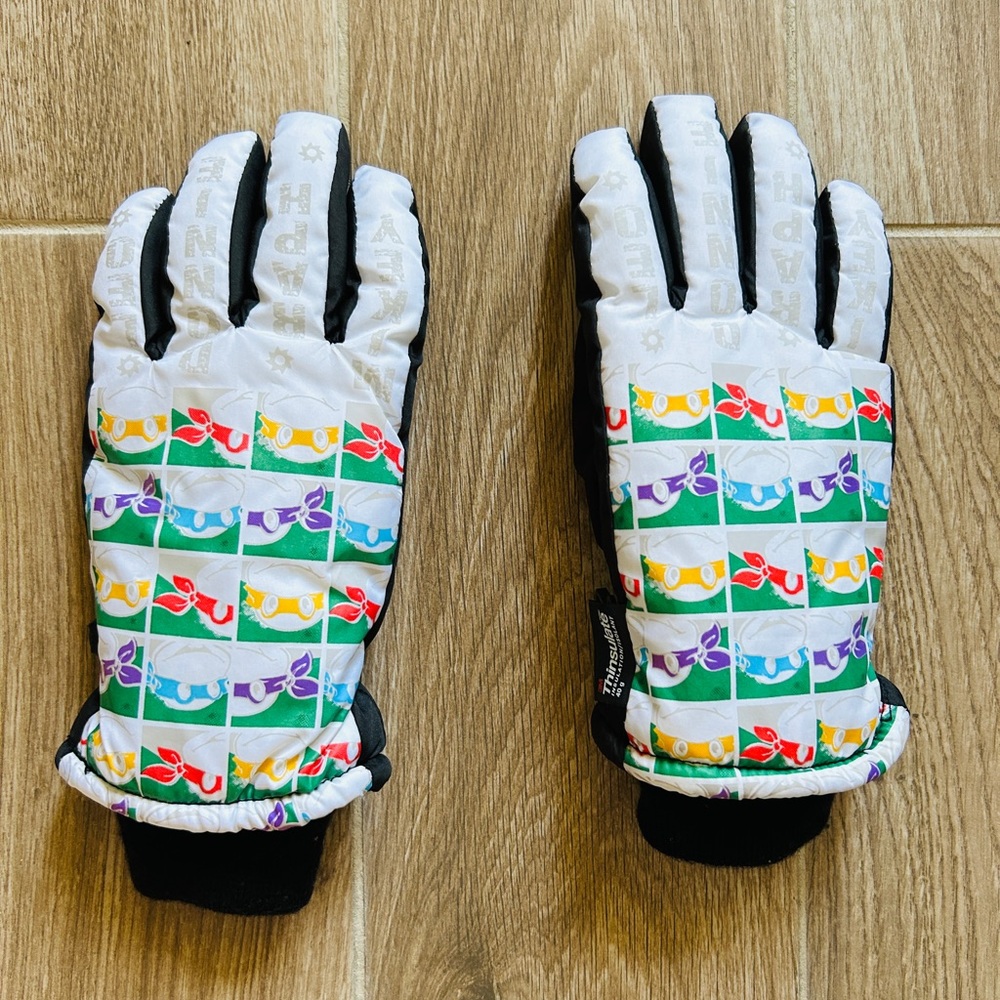 3M thinsulate gloves ninja turtle ski winter new without tags
